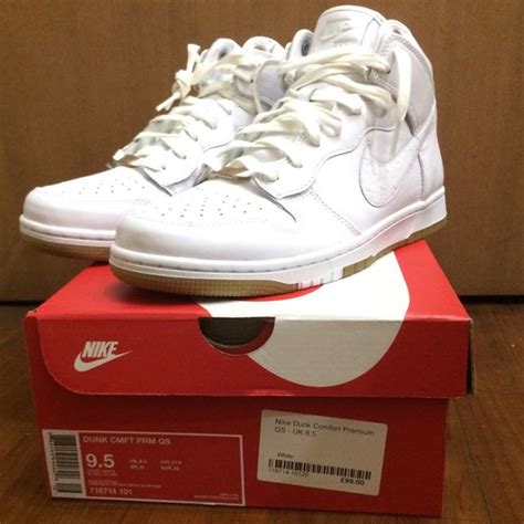 Nike Dunk CMFT PRM White Gum 